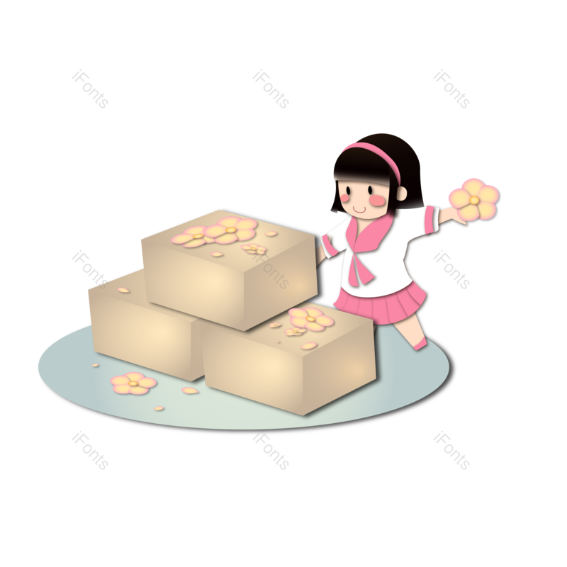 卡通人物图片,纸片元素,小孩PNG,免抠素材